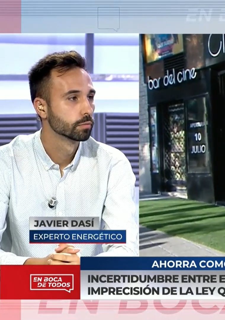 Javier Dasí, ingeniero eléctrico y experto en energía